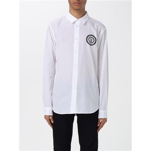 Versace Jeans Couture camicia versace jeans couture uomo colore bianco