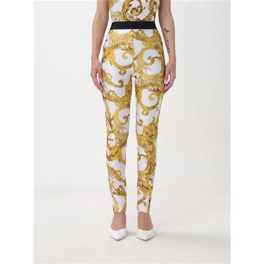 Versace Jeans Couture pantalone versace jeans couture donna colore bianco