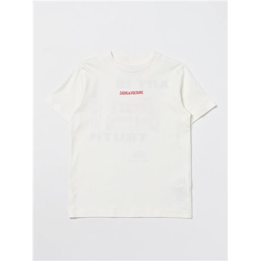 Zadig & Voltaire t-shirt zadig & voltaire bambino colore crema