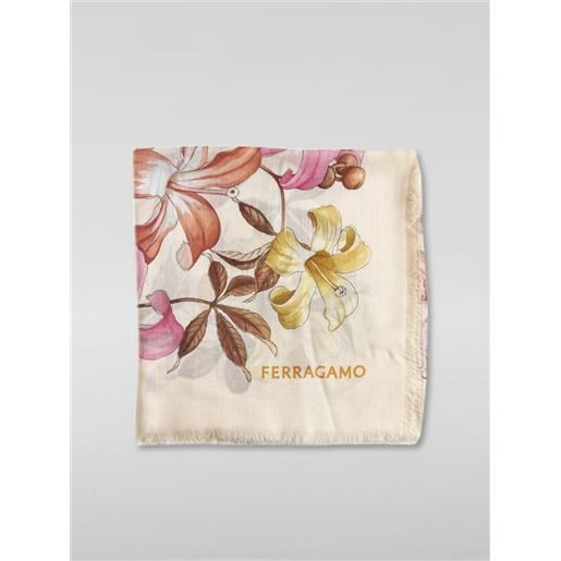 Ferragamo foulard Ferragamo in cashmere con stampa floreale