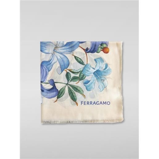 Ferragamo foulard Ferragamo in cashmere con stampa floreale