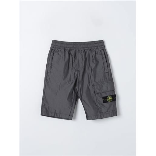 Stone Island Junior pantaloncino stone island junior bambino colore nero