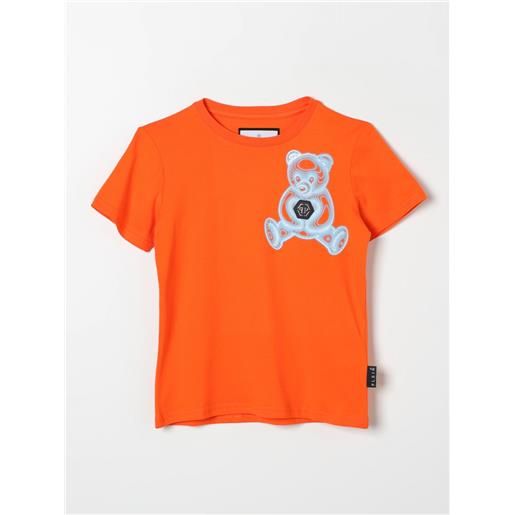 Philipp Plein t-shirt philipp plein bambino colore arancione