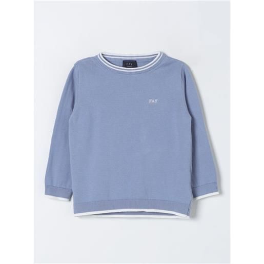 Fay Junior maglia fay junior bambino colore blue