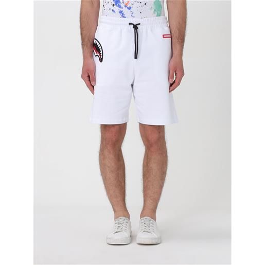 Sprayground pantaloncino sprayground uomo colore bianco