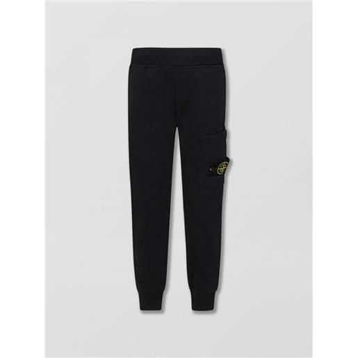 Stone Island Junior pantalone stone island junior bambino colore nero 1