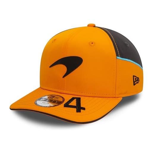 New Era cappellino 9fifty snapback mc. Laren racing lando norris formula 1 arancione - bambino, arancione, taglia unica