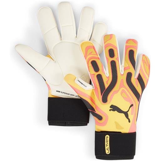 Puma ultra ultimate hybrid goalkeeper gloves arancione 7