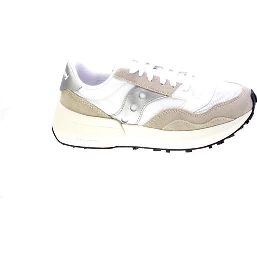 Saucony sneakers donna bianco/argento s60790-11 jazz nxt