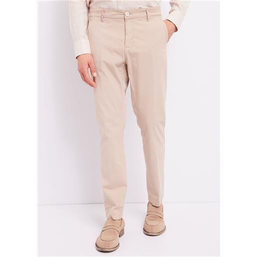 Gaudì pantaloni chino in gabardina