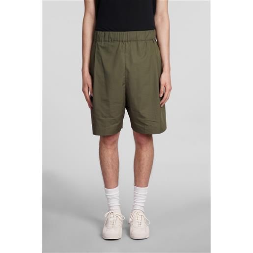 Laneus shorts in cotone verde
