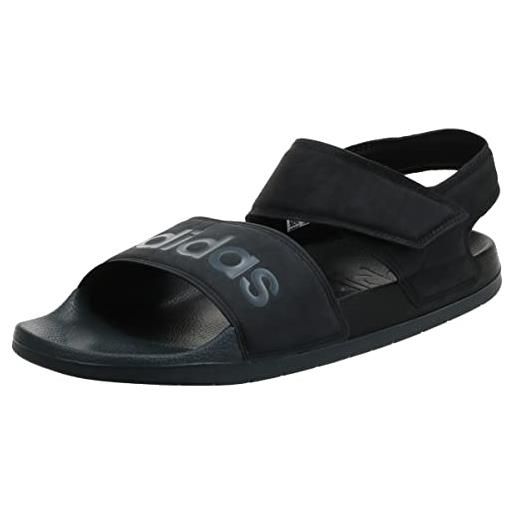 Adidas adilette sandal, nero, 40.5 eu