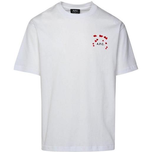 A.p.c. t-shirt in jersey di cotone