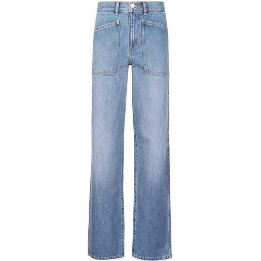 Tory Burch toppa con zip per jeans in denim vintage