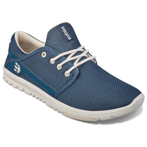 Etnies scout, scarpe da skateboard uomo, blu, bianco, 38.5 eu
