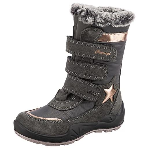 Primigi girl winger gtx - stivali da neve, 25 eu, colore: grigio