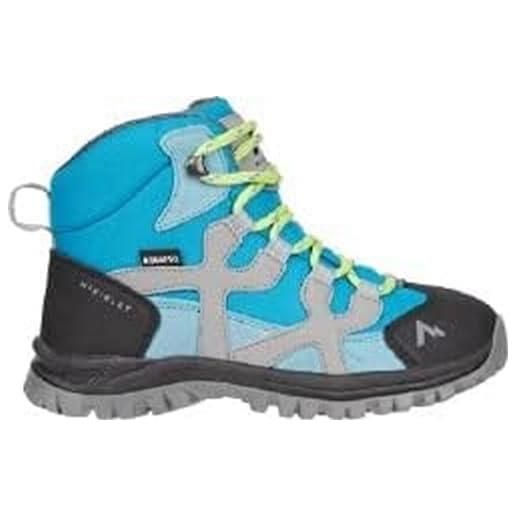 Mckinley santiago aqx, scarpe da trekking unisex-adulto, turquoise/bluelight, 32 eu