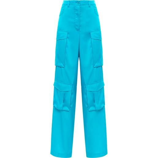 BLUGIRL pantaloni flared azzurro / 40