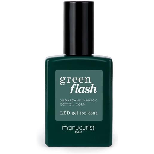 Manucurist green flash smalto semipermanente top coat 15ml Manucurist