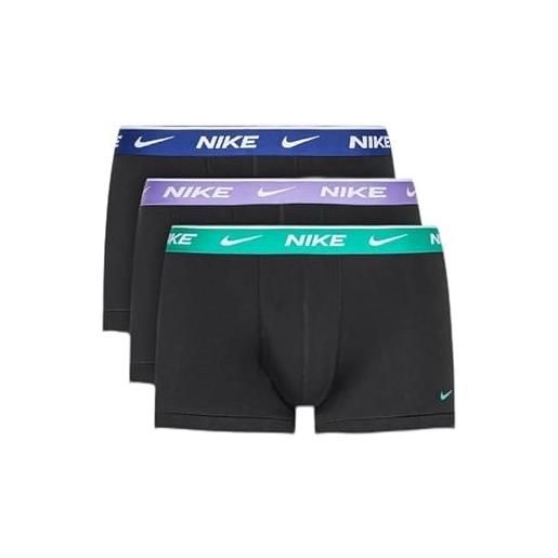 Nike trunk 3pk s nero an6