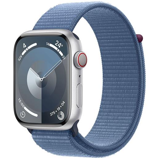 Apple watch series 9 gps+cellular loop 45 mm blu