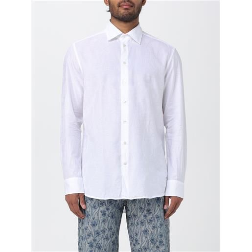 Etro camicia Etro in cotone jacquard