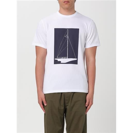 Woolrich t-shirt woolrich uomo colore bianco