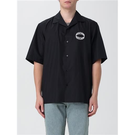 Moschino Couture camicia moschino couture uomo colore nero