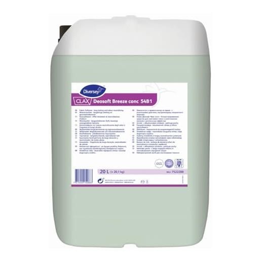 Clax deosoft breeze conc 54b1 - suavizante textil, perfume de larga duración y neutralización de olores