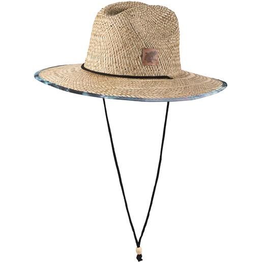 Dakine - cappello di paglia - pindo straw hat tarponography per uomo - taglia s\/m, l\/xl - blu