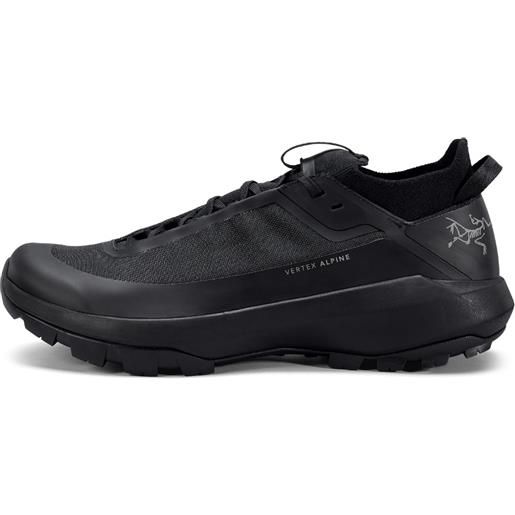 Arc'Teryx - scarpe versatili - vertex alpine m black/black per uomo - taglia 7,5 uk, 8 uk, 8,5 uk, 9 uk, 9,5 uk, 10 uk, 10,5 uk, 11 uk - nero