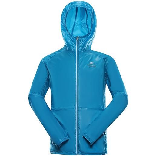 Alpine Pro bik hoodie rain jacket blu l uomo