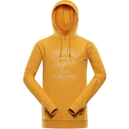 Alpine Pro kytor hoodie giallo 3xl uomo