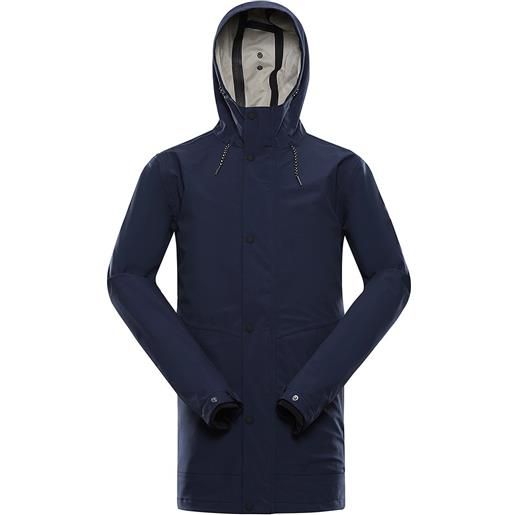 Alpine Pro perfet hoodie rain jacket blu s uomo