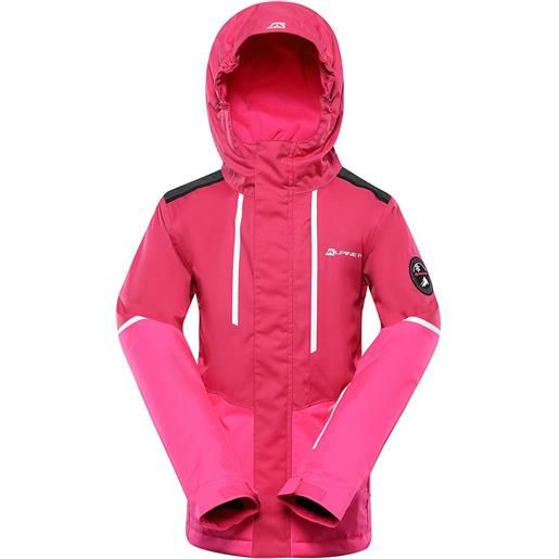 Alpine Pro zaribo jacket rosa 104-110 cm ragazzo