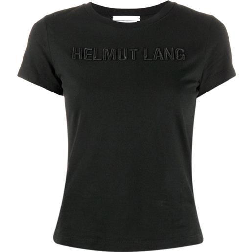 HELMUT LANG t-shirt con logo ricamato