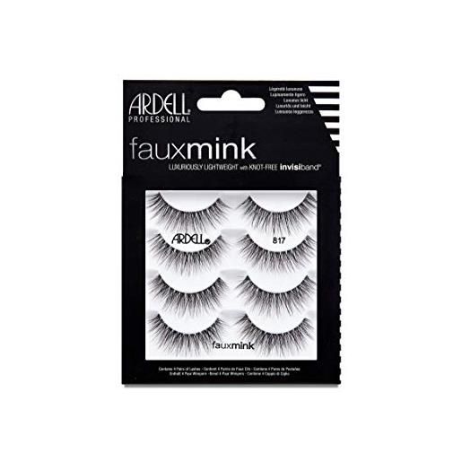 Ardell faux mink 817 4 pack - 1 paio