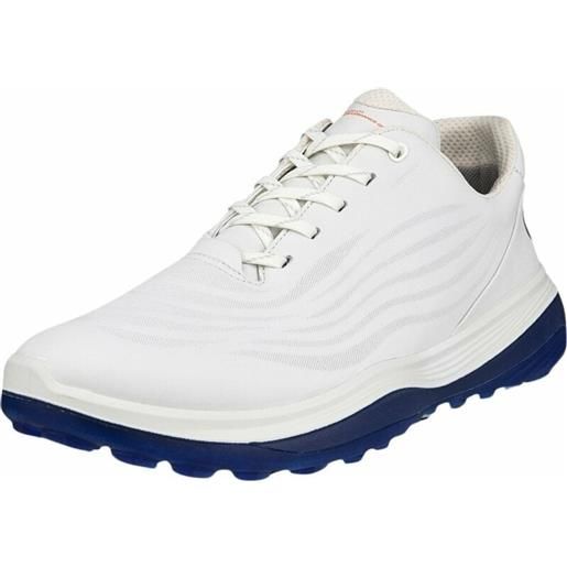 Ecco lt1 mens golf shoes white/blue 47