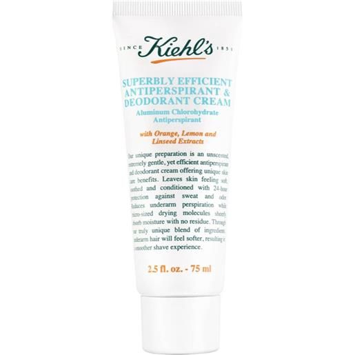 Kiehl's superbly efficient antiperspirant & deodorant cream 75 ml