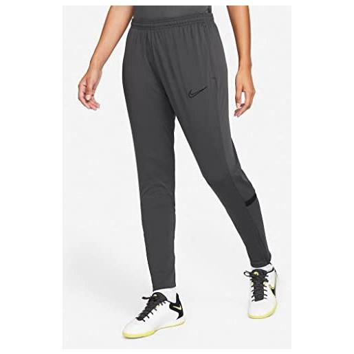 Nike pantaloni dri fit academy xl, nero, donna