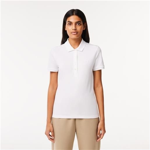 LACOSTE polo donna white