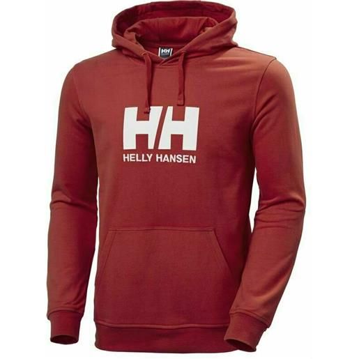Helly Hansen men's hh logo felpa red s
