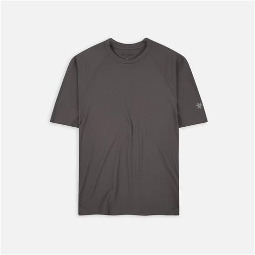 Goldwin wf-dry t-shirt deep charcoal uomo
