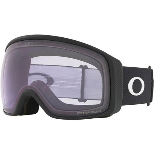 Oakley flight tracker l prizm snow ski goggles nero prizm snow clear/cat0