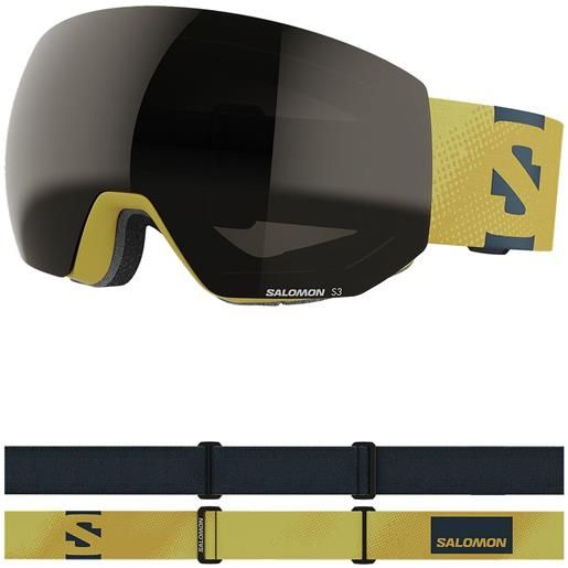 Salomon radium pro ski goggles giallo black/cat2
