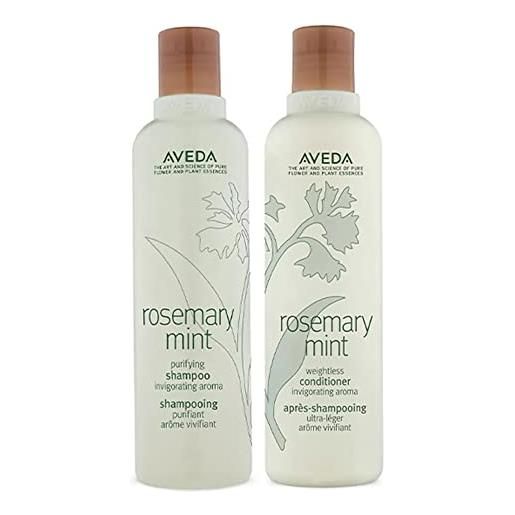 Aveda rosemary mint shampoo 250ml + conditioner 250ml