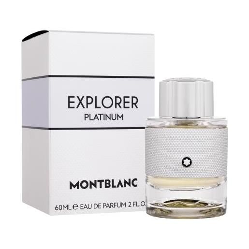 Montblanc explorer platinum 60 ml eau de parfum per uomo