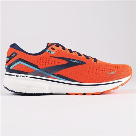 BROOKS scarpe neutre brooks ghost 15 arancio fluo/blu