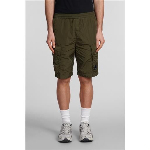 C.P.company shorts chrome r in poliamide verde