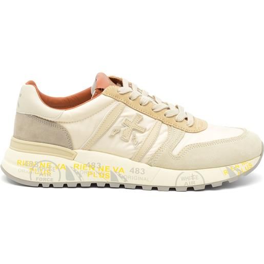 Premiata sneakers Premiata lander in camoscio beige